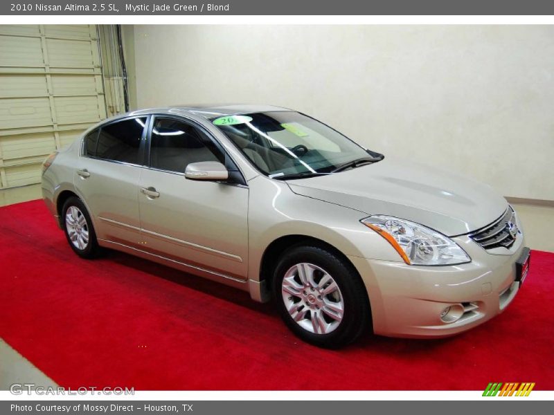 Mystic Jade Green / Blond 2010 Nissan Altima 2.5 SL