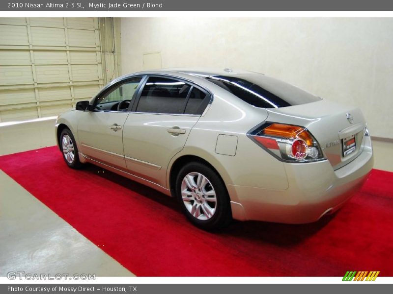 Mystic Jade Green / Blond 2010 Nissan Altima 2.5 SL