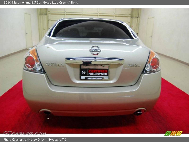 Mystic Jade Green / Blond 2010 Nissan Altima 2.5 SL