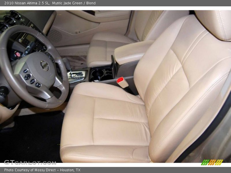 Mystic Jade Green / Blond 2010 Nissan Altima 2.5 SL