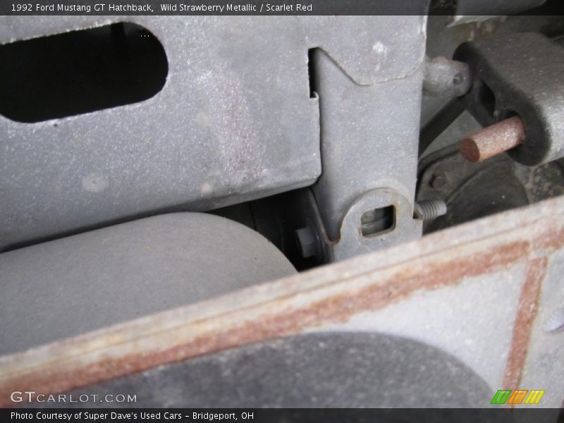 Undercarriage of 1992 Mustang GT Hatchback