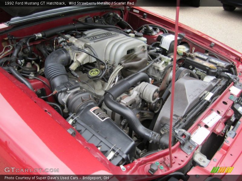  1992 Mustang GT Hatchback Engine - 5.0 HO OHV 16-Valve V8