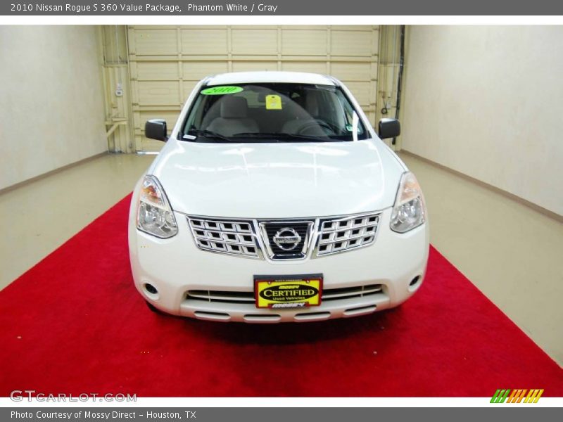 Phantom White / Gray 2010 Nissan Rogue S 360 Value Package