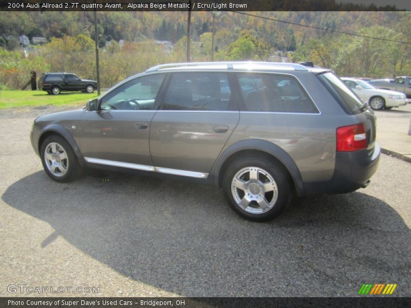 Alpaka Beige Metallic / Ecru/Light Brown 2004 Audi Allroad 2.7T quattro Avant