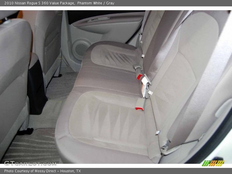 Phantom White / Gray 2010 Nissan Rogue S 360 Value Package