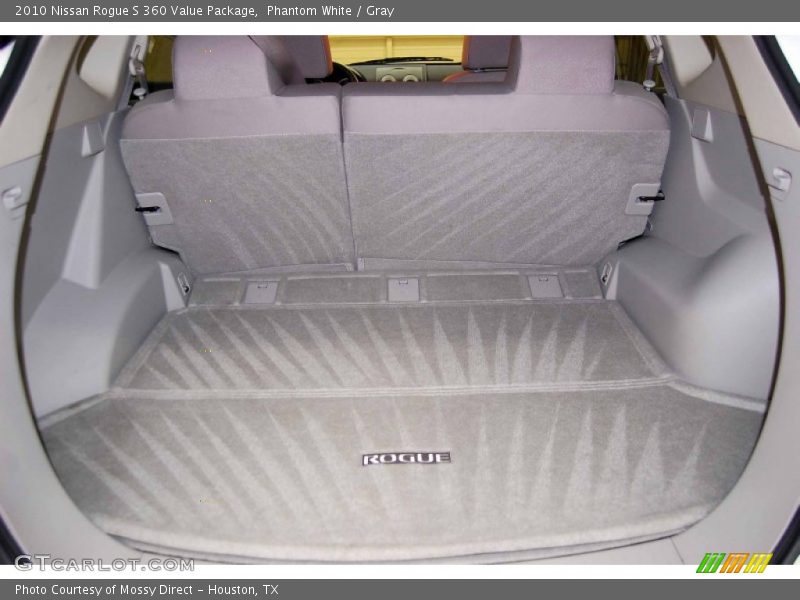Phantom White / Gray 2010 Nissan Rogue S 360 Value Package