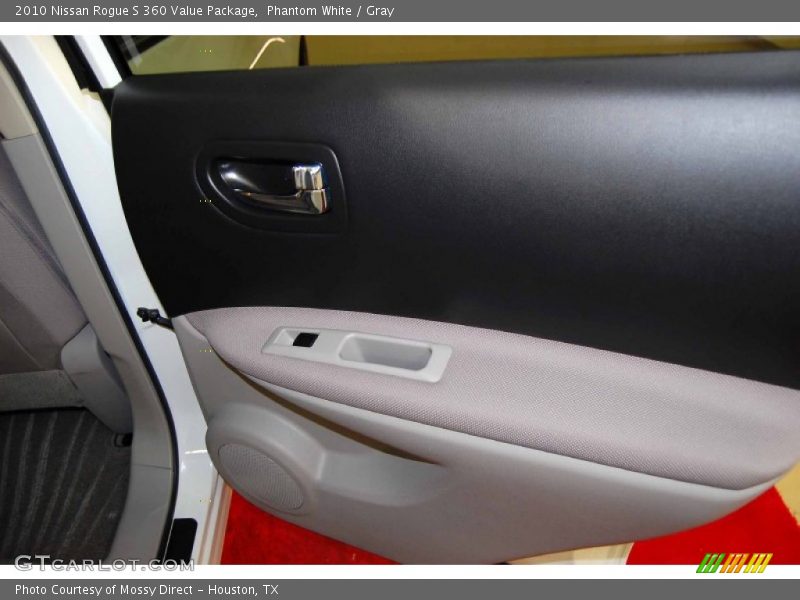 Phantom White / Gray 2010 Nissan Rogue S 360 Value Package