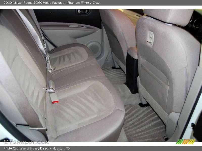 Phantom White / Gray 2010 Nissan Rogue S 360 Value Package