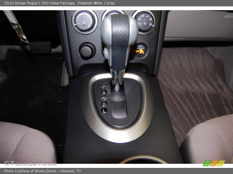 Phantom White / Gray 2010 Nissan Rogue S 360 Value Package