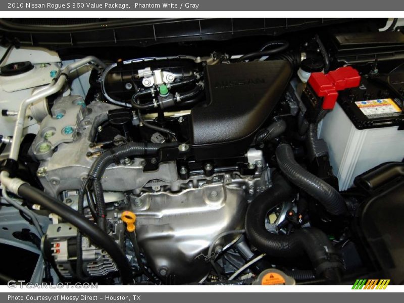Phantom White / Gray 2010 Nissan Rogue S 360 Value Package