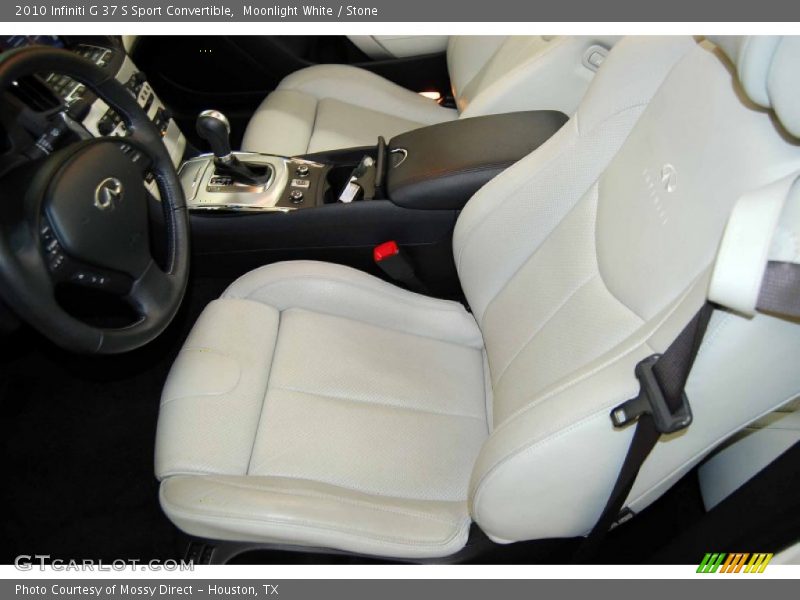  2010 G 37 S Sport Convertible Stone Interior