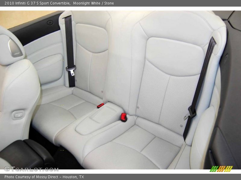  2010 G 37 S Sport Convertible Stone Interior