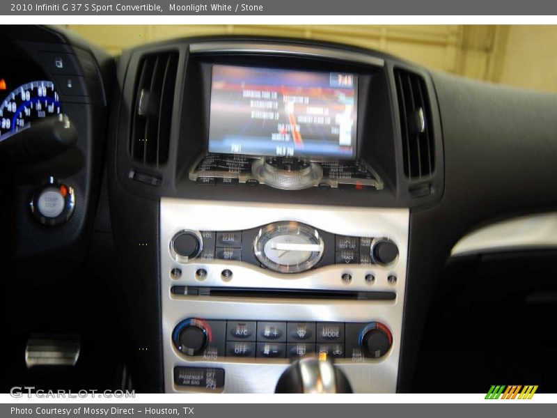 Moonlight White / Stone 2010 Infiniti G 37 S Sport Convertible