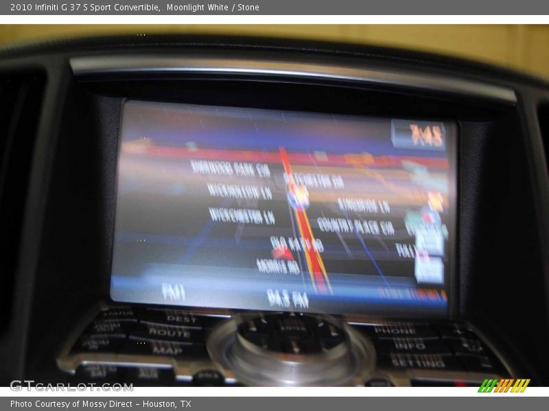 Moonlight White / Stone 2010 Infiniti G 37 S Sport Convertible