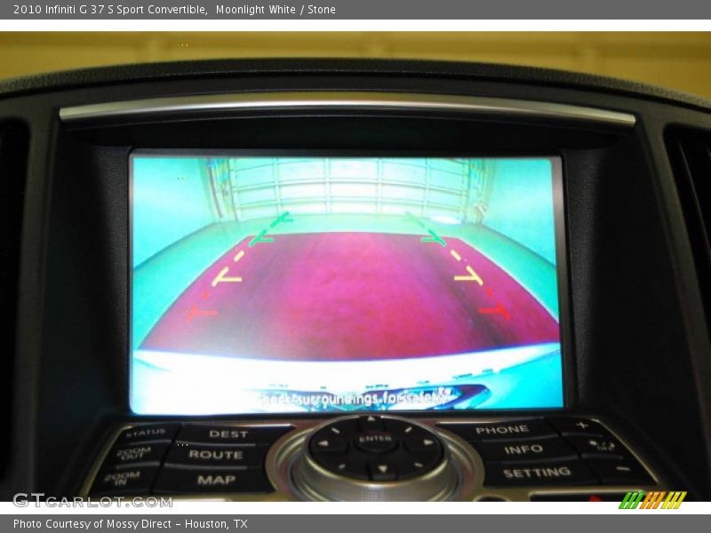 Moonlight White / Stone 2010 Infiniti G 37 S Sport Convertible