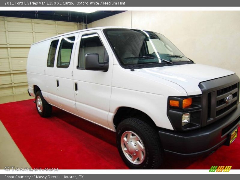 Oxford White / Medium Flint 2011 Ford E Series Van E150 XL Cargo