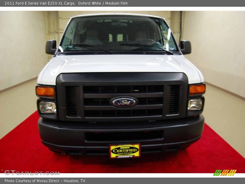 Oxford White / Medium Flint 2011 Ford E Series Van E150 XL Cargo