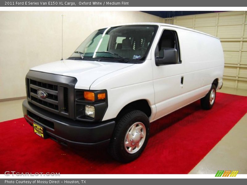 Oxford White / Medium Flint 2011 Ford E Series Van E150 XL Cargo