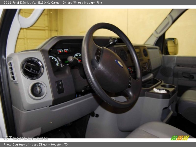 Oxford White / Medium Flint 2011 Ford E Series Van E150 XL Cargo
