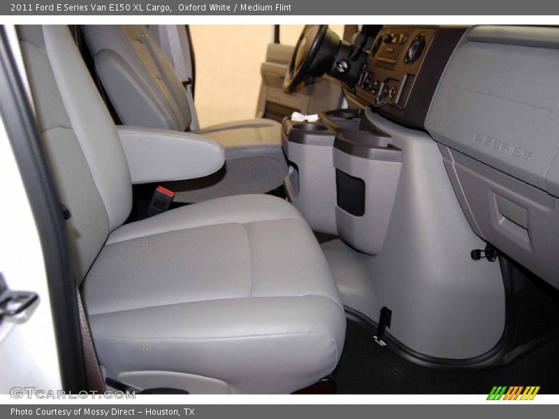 Oxford White / Medium Flint 2011 Ford E Series Van E150 XL Cargo