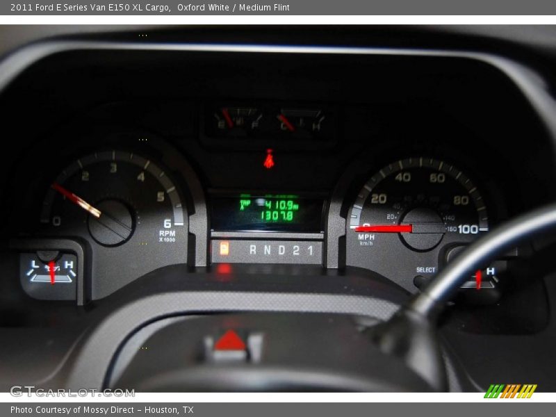 Oxford White / Medium Flint 2011 Ford E Series Van E150 XL Cargo