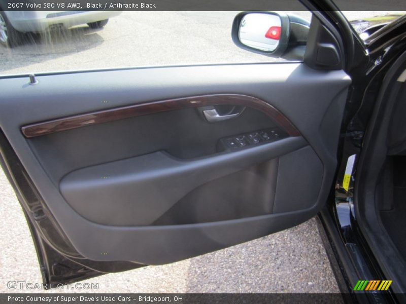 Black / Anthracite Black 2007 Volvo S80 V8 AWD