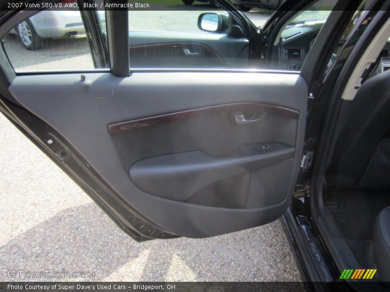 Black / Anthracite Black 2007 Volvo S80 V8 AWD