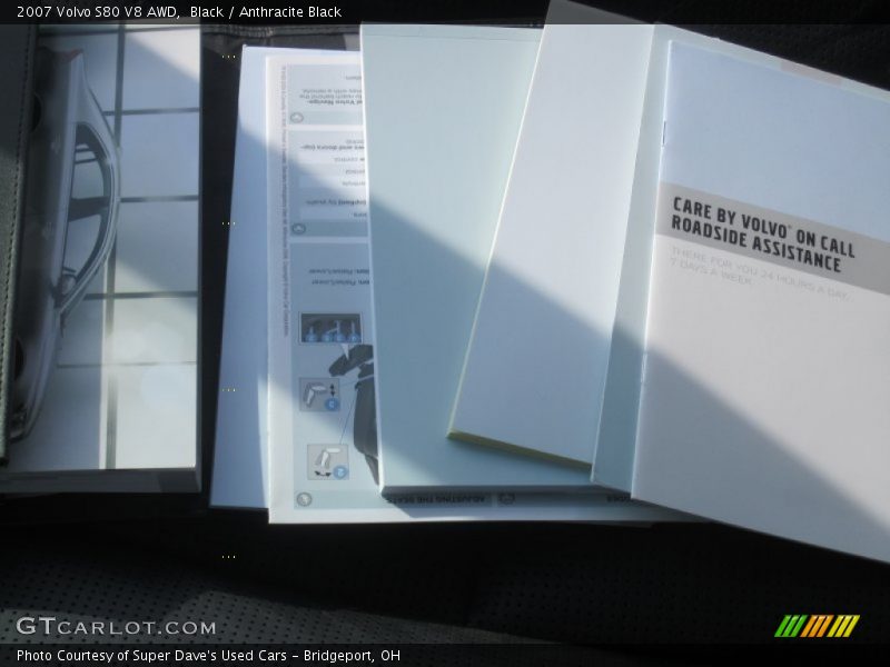 Black / Anthracite Black 2007 Volvo S80 V8 AWD
