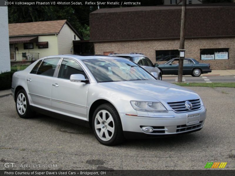 Reflex Silver Metallic / Anthracite 2004 Volkswagen Phaeton V8 4Motion Sedan