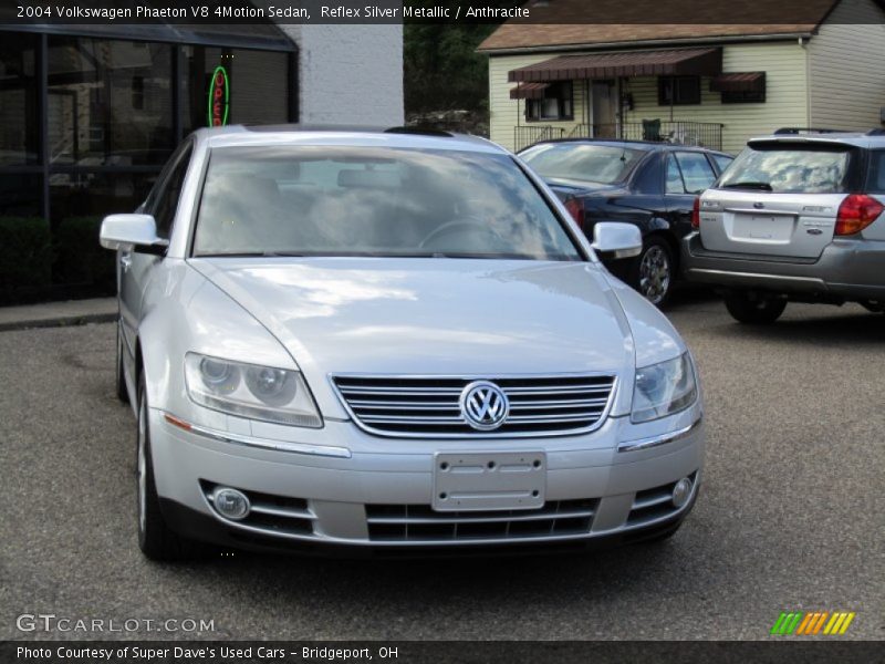 Reflex Silver Metallic / Anthracite 2004 Volkswagen Phaeton V8 4Motion Sedan