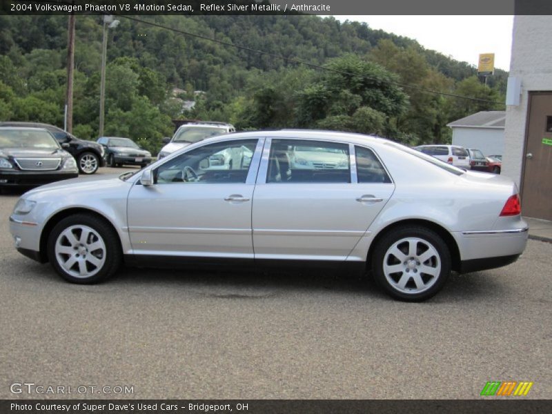 Reflex Silver Metallic / Anthracite 2004 Volkswagen Phaeton V8 4Motion Sedan