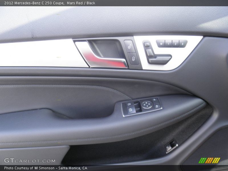 Mars Red / Black 2012 Mercedes-Benz C 250 Coupe