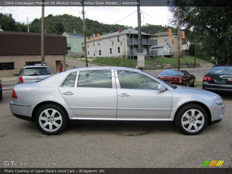 Reflex Silver Metallic / Anthracite 2004 Volkswagen Phaeton V8 4Motion Sedan