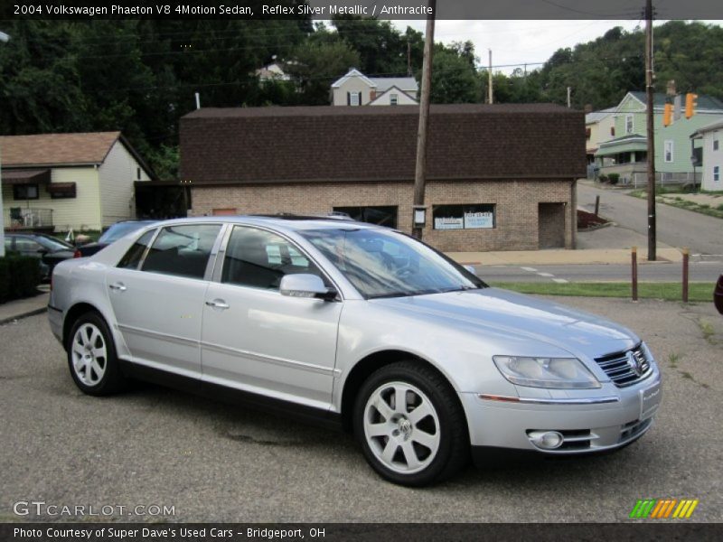 Reflex Silver Metallic / Anthracite 2004 Volkswagen Phaeton V8 4Motion Sedan