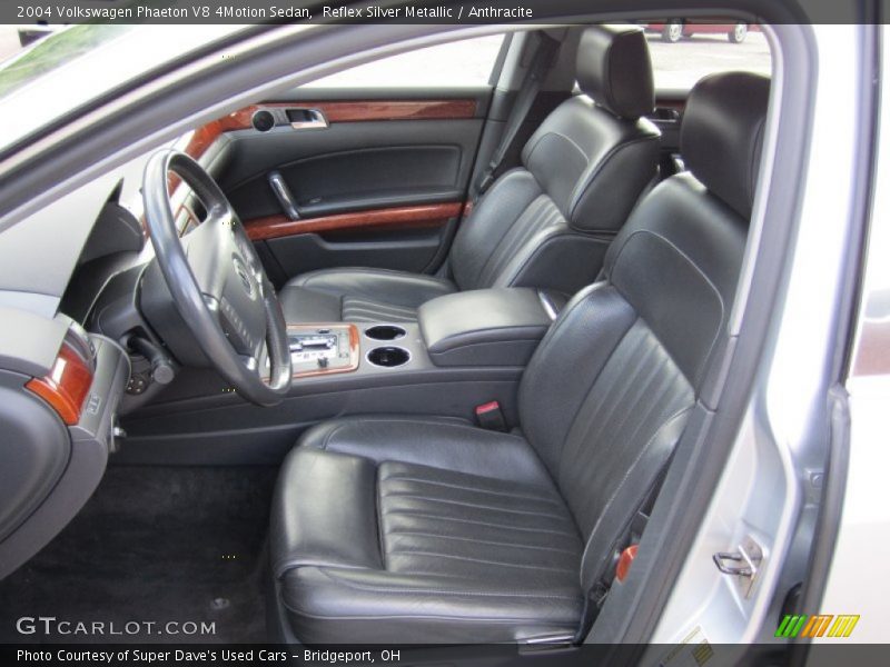  2004 Phaeton V8 4Motion Sedan Anthracite Interior