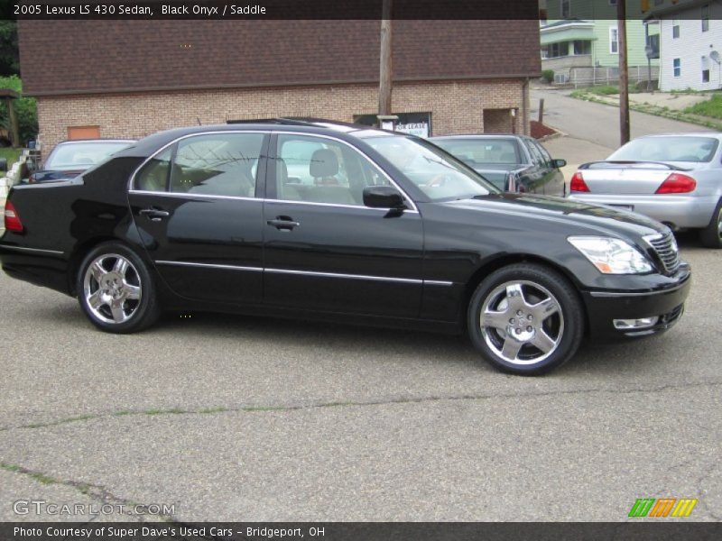 Black Onyx / Saddle 2005 Lexus LS 430 Sedan