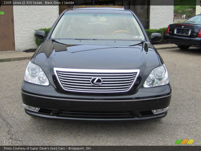 Black Onyx / Saddle 2005 Lexus LS 430 Sedan