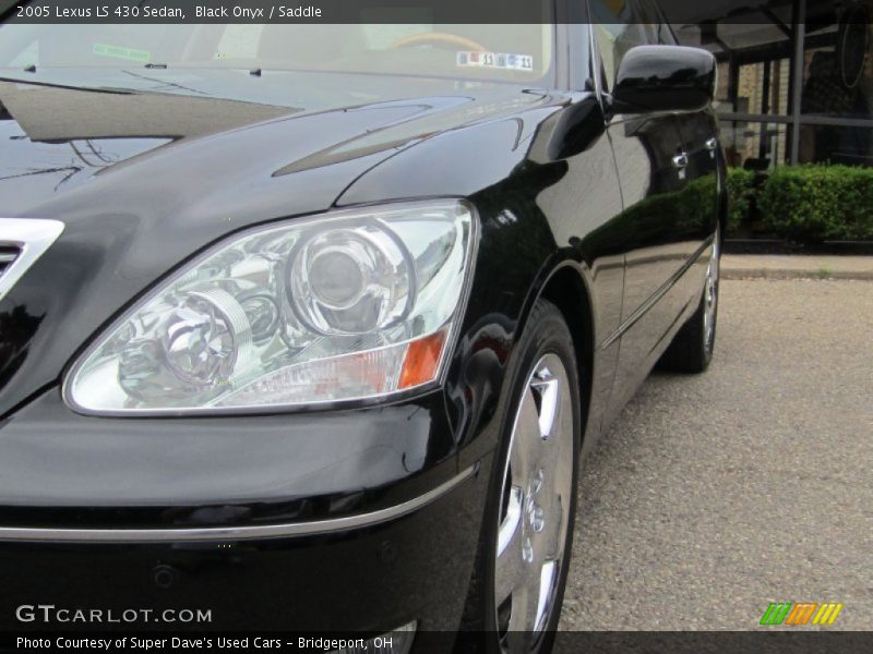Black Onyx / Saddle 2005 Lexus LS 430 Sedan
