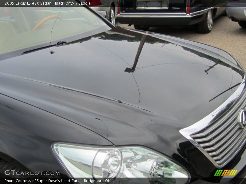 Black Onyx / Saddle 2005 Lexus LS 430 Sedan