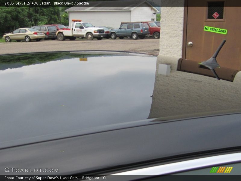 Black Onyx / Saddle 2005 Lexus LS 430 Sedan