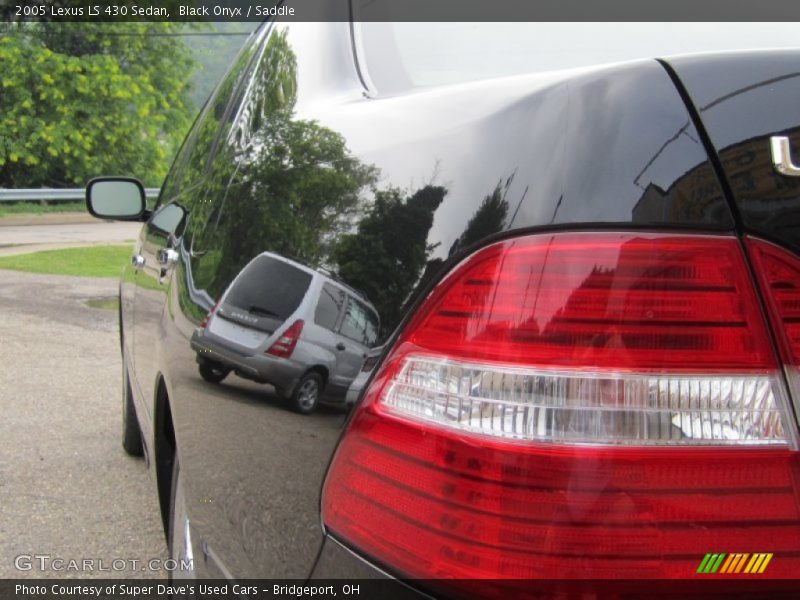 Black Onyx / Saddle 2005 Lexus LS 430 Sedan