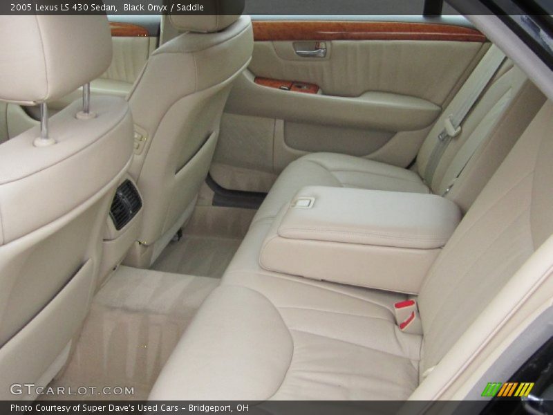 Black Onyx / Saddle 2005 Lexus LS 430 Sedan