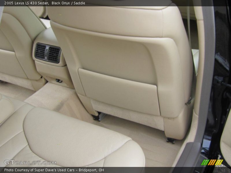 Black Onyx / Saddle 2005 Lexus LS 430 Sedan