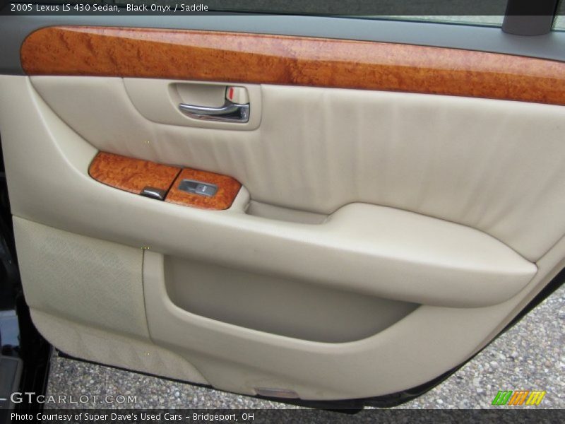 Black Onyx / Saddle 2005 Lexus LS 430 Sedan