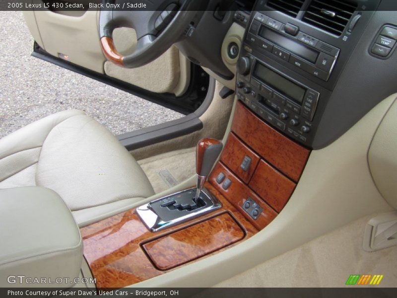 Black Onyx / Saddle 2005 Lexus LS 430 Sedan