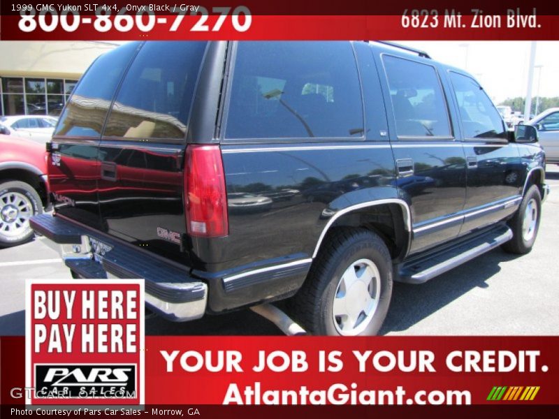 Onyx Black / Gray 1999 GMC Yukon SLT 4x4
