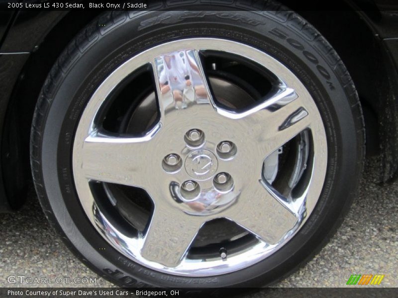 Black Onyx / Saddle 2005 Lexus LS 430 Sedan