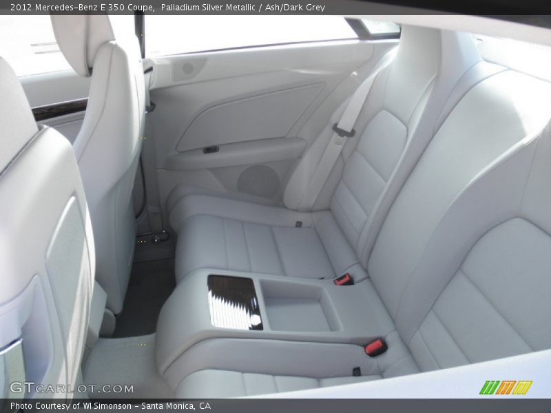 Palladium Silver Metallic / Ash/Dark Grey 2012 Mercedes-Benz E 350 Coupe