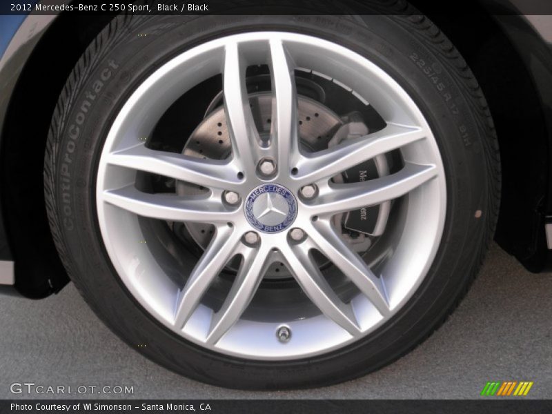  2012 C 250 Sport Wheel