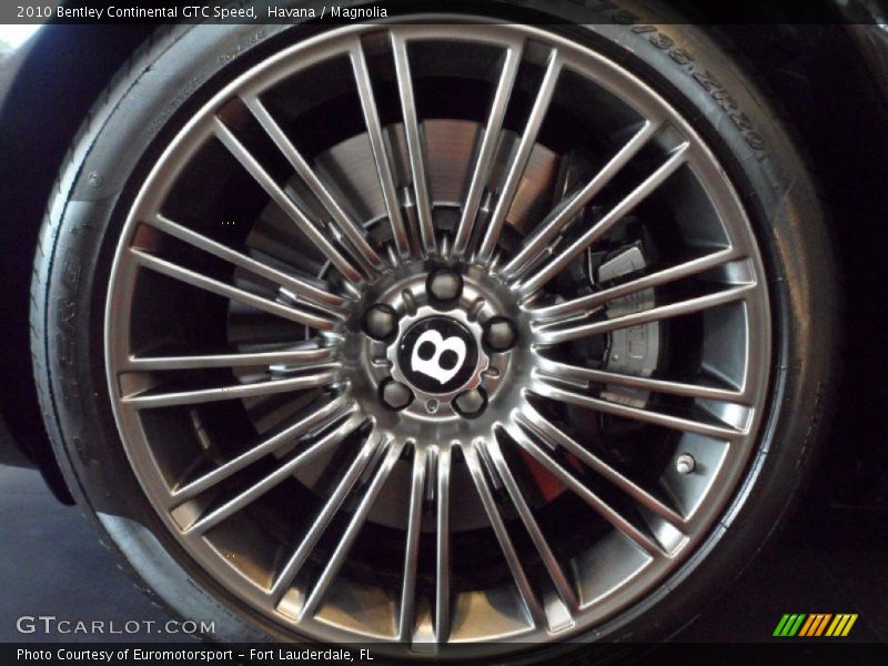  2010 Continental GTC Speed Wheel